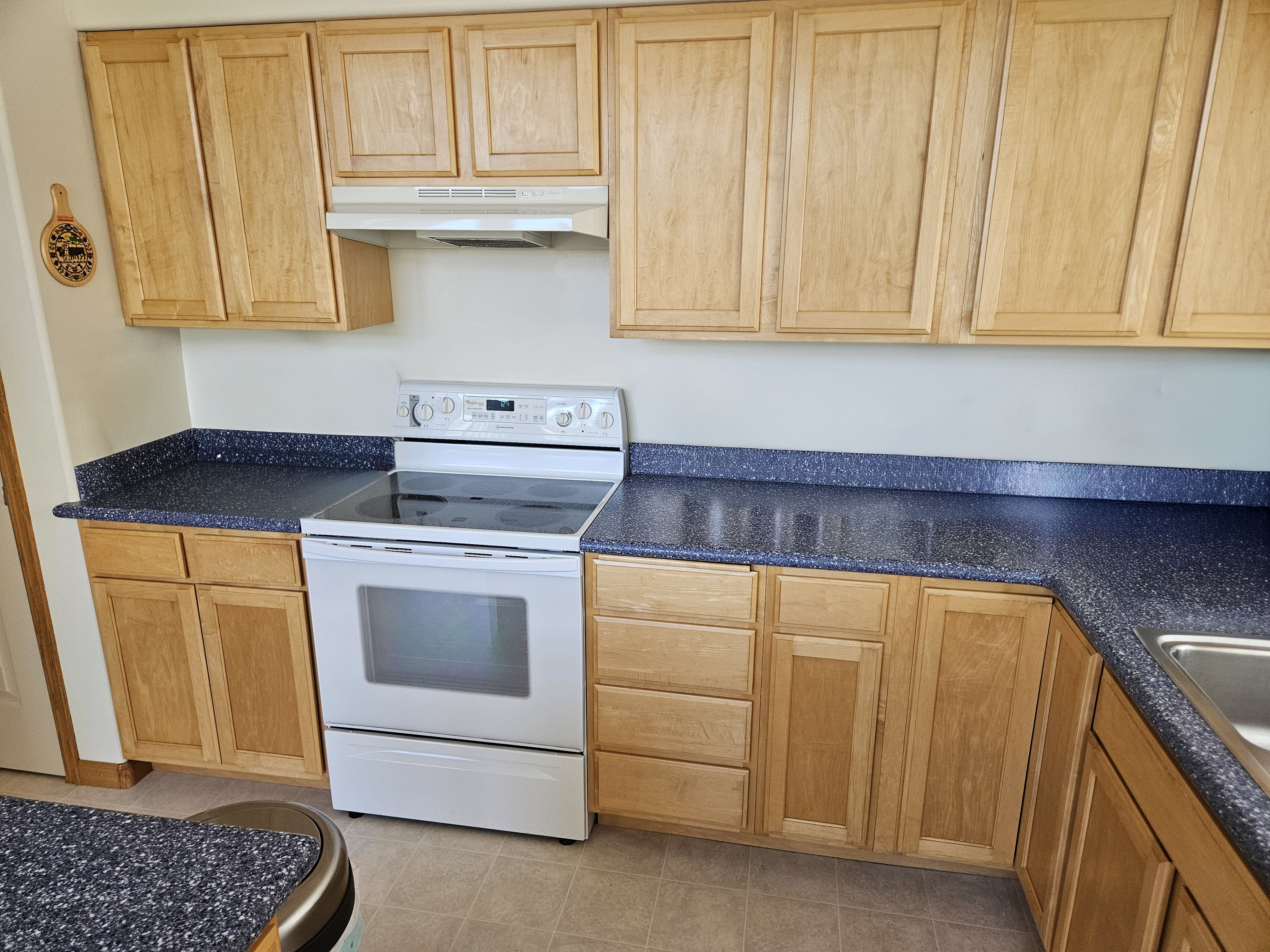 Before photo of Whitefish Lake kitchen remodel